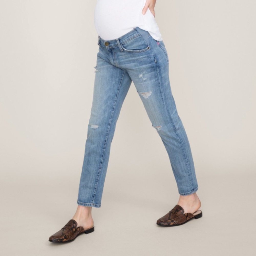 Hatch Boyfriend Maternity Jean - Made in USA